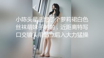 小陈头星选约了个萝莉裙白色丝袜萌妹子啪啪，近距离特写口交镜头前站立后入大力猛操